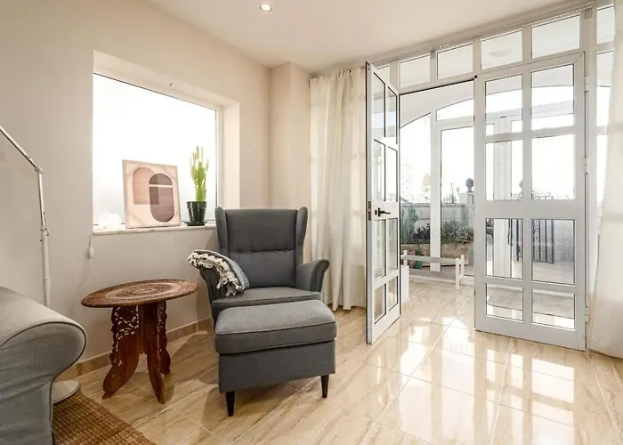 Cozy Two-storey House With Terrace In * Nerja